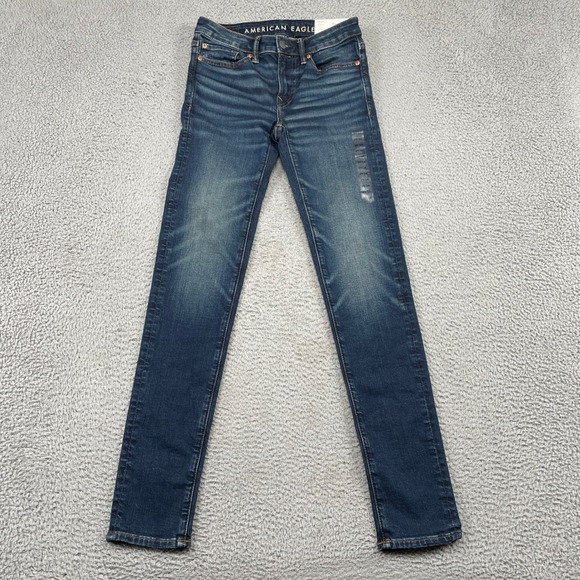 American Eagle Outfitters Other - American Eagle Jeans Mens 29x34 Blue Airflex+ Skinny After Midnight Stretch